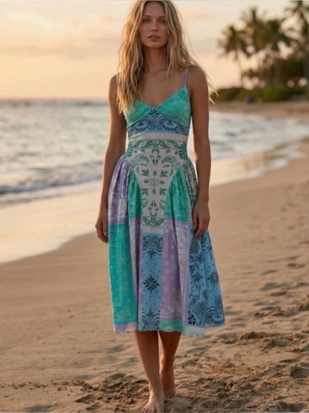 NWT! Free People Wish You Would Midi Dress size Large
